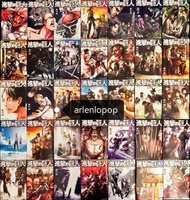 進擊的巨人漫畫全套 1-34 & 番外 解說 彩漫 特裝版等 全系列 50本 一次過出清 初版 非東立翻出 2合1 假愛藏版