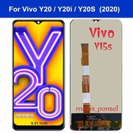 Terbaru Lcd Vivo Y15S / Vivo Y20 / Vivo Y20S / Vivo Y12S Fullset