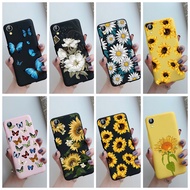 Casing Vivo Y51 Y51A Y51L Y55 Y55L Y55S Y65 Y66 Y67 Case Silicone TPU Phone Case Beautiful Flower Pa
