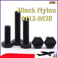 Black Nylon Allen Screw Plastic Screw Insulated Hex Head Screw Plastic Bolt Screw M12/M14/M16/M18/M2