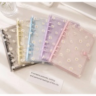 A5 & A6 FLORAL TRANSPARENT JOURNAL COVER
