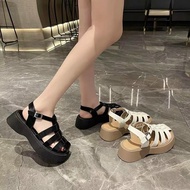 CODE 615 WOMEN'S HIGH SOLES SANDAL SHOES HIGH QUALITY QC FULLBOX