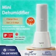 【100% effective】Hysure Mini Dehumidifier Household Cycle Dehumidifier Physical Moisture Absorber Air