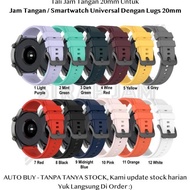 - T2P 20mm Strap for Watches / Smartwatch Lugs 20mm - Silicone