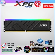 ADATA XPG SPECTRIX D35G 3200MHz / 3600MHz DDR4 RGB MEMORY DESKTOP DIMM RAM