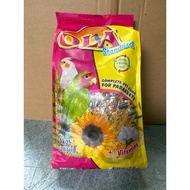 New packing OLA Lovebird and Cockatiel food.PARAKEETS  2lbs3oz e 1000g