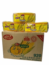 POTATO CRISP CRACKERS!! ORIGINAL CORN ข้าวโพด กล่องสีเหลือง..18g 1ลัง/บรรจุ 12กล่อง ราคาส่ง ยกลัง สินค้าพร้อมส่ง