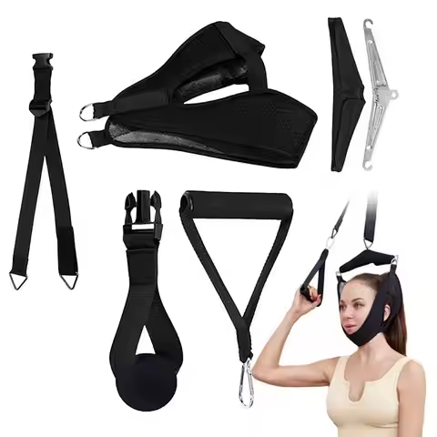 Neck Stretcher Cervical Traction Neck Stretcher Hammock Over Door For Neck Aches Relief Portable Nec