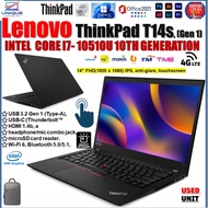 Lenovo ThinkPad T14S (Gen 1) INTEL CORE i7-10TH GEN  16GB DDR4, 512GB NVMe SSD, 1080p Full HD, TOUCH