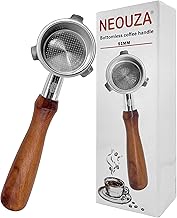 NEOUZA 51mm Espresso Bottomless Portafilter Compatible for Delonghi La Specialista EC9155/9335/9355/