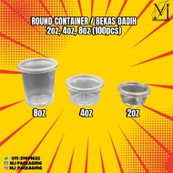 (VIRAL)BEKAS DADIH 2oz/4oz/8oz (100PCS)