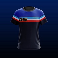 2026 Bmw fashion Gs Cosmic Blue T-shirt (microfiber T-shirt) Outdoor T-shirt Car Racing Automotive T