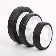 ☆Air compressor accessories casters 5 inches silent oil-free air pump rubber wheels 6 inches 7 inche