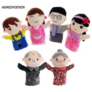 NONEDYODYE9I Familys Members Doll, Cartoon 25CM Storytelling Puppet, Soft Plush Familys Members Stor