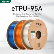 eSUN Flexible TPU 95A 3D Printer Filament 1.75mm 1KG Spool  For 3D Bambu lab Printer