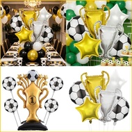 ST Football Themed Party Balloon Aluminum Foil Balloon Set For Soccer Event