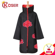 [LXYH- COSER KING] Anime Naruto เสื้อคลุมนารูโตะ Uchiha Itachi Sasuke Cosplay Costumes Cloak Hokage 