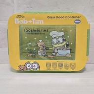 Minions Bob & Tim 玻璃保鮮盒 餐盒 飯盒 午餐盒 Glass Food Container Lunch Box Illumination 迷你兵團 Despicable Me 壞蛋獎