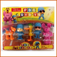 ❗️ ﹊ ♈ POCOYO PATO ELLY LOULA SLEEPY BIRD COLLECTIBLE CHARACTER TOY FIGURES CAKE TOPPER