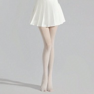 1 Pair Women White Tights Stretchy Sheer White Tights Pantyhose Stockings Womens Tights