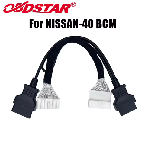 OBDSTAR for NISSAN 40 BCM Cable Used for X300 DP PLUS/ X300 PRO4/ X300 DP Key Master