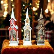 CHRISTMAS DISPLAY DECORATIONS GLOBE CHRISTMAS CHURCH ZF-075AU