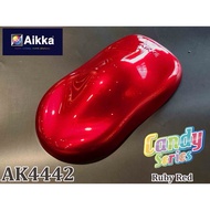 AIKKA Cat 2K Candy AK4442 Ruby Red Paint Automotive Spray Kereta Cat Automotif 2K | 250ml-1000ml