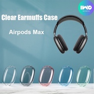 TPU For Airpods Max Earphone Case Transparent Waterproof Earphone Case Protective Cover