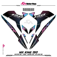 Striping Mx King 150 Sticker Y15zr Sticker Mx King150 Sniper150 Mxi Jupiter Mx Ink. Motif Sticker 17