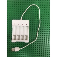 USB INPUT AA & AAA BATTERY CHARGER
