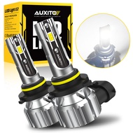 AUXITO 2PC 60W 12000LM H11 HB3 9005 HB4 LED Headlight for Car 6500K Cool White LED Fog light