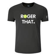 New Federer Round Neck Short Sleeved T-shirt Breathable Tennis Top