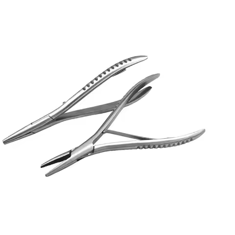 Flat Shape Stainless Steel Hair Extension Pliers Multi-Functi Hair Extension Tools Pliers For Hair E