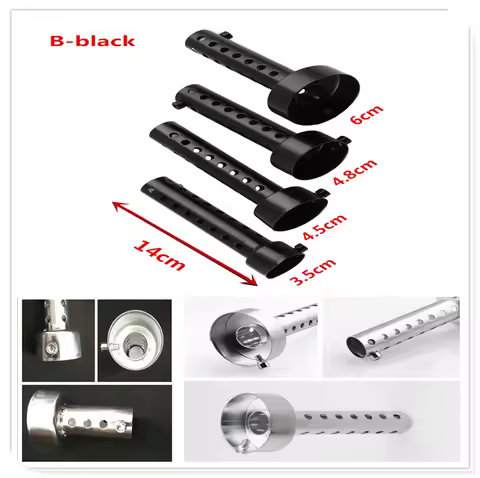 86/140mm Motorcycle Exhaust Muffler for BMW F800GT F800R F800S F800ST HP2 EnduRo HP2 Megamoto