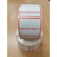 PENIMBANG STICKER ASHICA, DIGI, ISHIDA,RONGTA,DIBAL,BIZERBA,CAS DAN LAIN LAIN BRAND