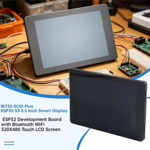 [N82R] WT32-SC01 Plus - 3.5 Inch Smart Display Development Board with Bluetooth WiFi 320X480 Touch L