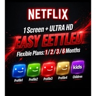 NETFLIX account 4k flix PREMIUM (PLAN NETFLIX MURAH) PERSONAL ID
