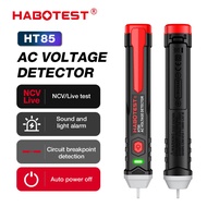 HABOTEST HT85 Non-Contact AC Voltage Detector NCV 70~1000V 50/60Hz Power LED Flashlight Illumination