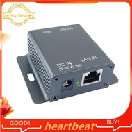 [Hot-Sale] MAX30W Gigabit POE Injector Active 9-36Vdc In/48Vdc Out Supports Solar Charging, Portable