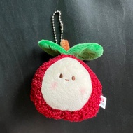 Chagee Lychee Plush Toys Charm | 霸王茶姬 荔枝毛绒挂件