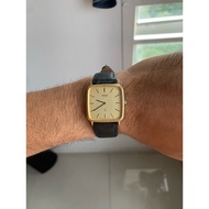 Vintage Seiko Tank Gold 7820 5430 SGP Japan
