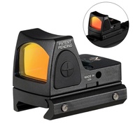 Mini RMR Red Dot Visão Âmbito Colimador Glock Vistas Reflexo Fit 20mm Weaver Rail Para Airsoft Caça Holográfica Âmbito Arma