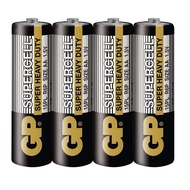 4PCS / 40PCS Genuine GP Supercell AA Size Super Heavy Duty Battery - GP15PL-2S4