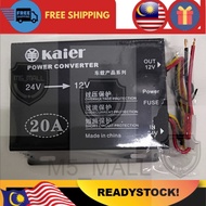 "READYSTOCK" *** Ready Stock * ELECTRICAL YU-2412 - ( 20A ) 24V - 12V * * *