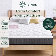 Spring Mattress Zinus Euro Top Pocketed Spring 30cm