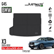 JUSTMATE พรมปูพื้นรถยนต์ BMW X3 G45 2025 - 2032  20d xDrive/M50 xDrive