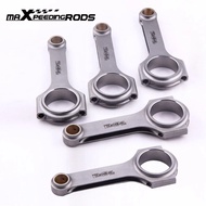 5x 144mm Connecting Rods Conrod fit for Audi RS2 2.2L Turbo 5cyl Bielle Pleuel  4340 Steel Con Rod