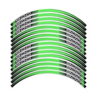 For Z900 Z 900 z900 17 Reflective Motorcycle Wheel Hub Stickers Moto Motorbike Rim Strip Decor Vinyl