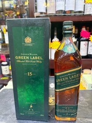 Johnnie Walker Green Label 綠牌15年 1L