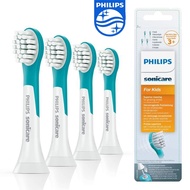 Philips Sonicare Kids HX6034/33 electric toothbrush heads for children (3+), for gentle cleansing, 4 pcs.